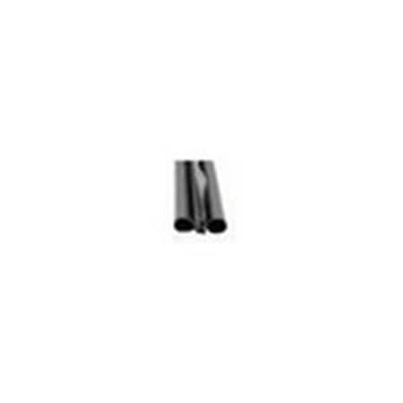 Strike3 Clip On Seal with Double Bulb & Wiper, Black - 2 in. x 2.25 in. x 35 ft. ST2621964